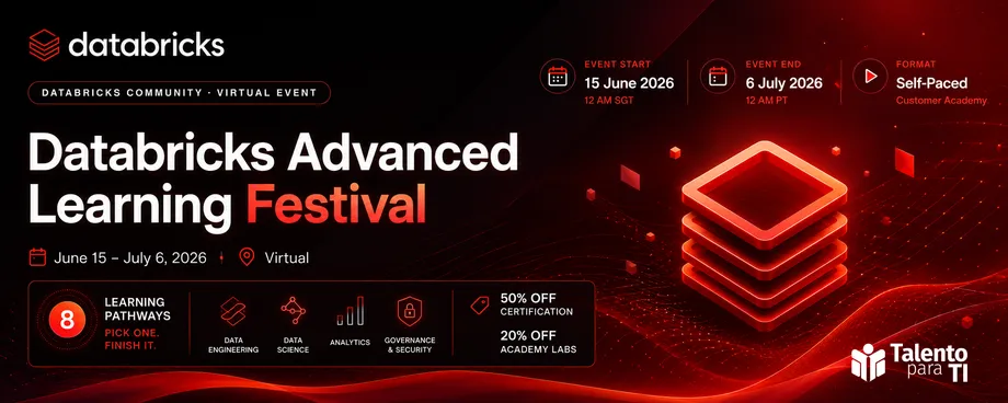 Databricks Advanced Learning Festival: 3 Weeks to Accelerate Your Career