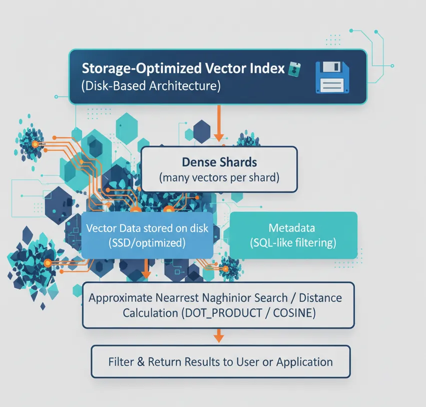 Storage-Optimized Vector Search Architecture